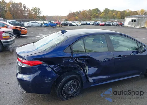 2021 Toyota Corolla Le from USA, damaged, VIN JTDEPMAE6MJ176313